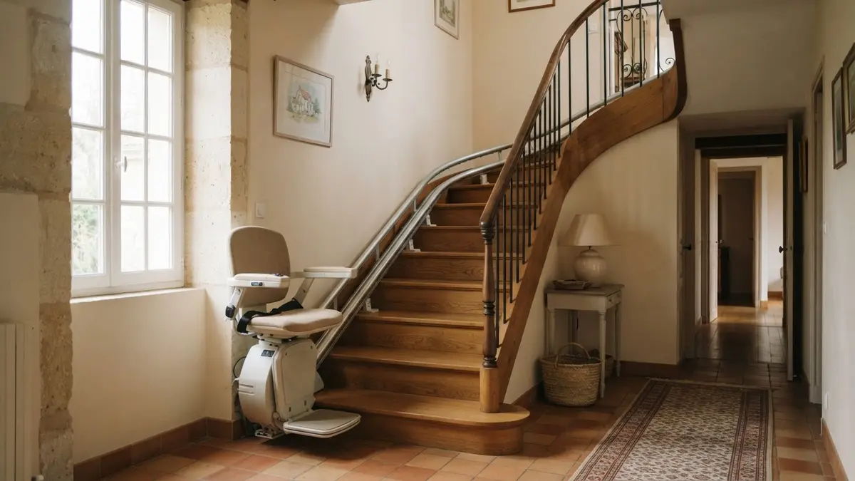 Monte-escalier à Annecy (74000)
