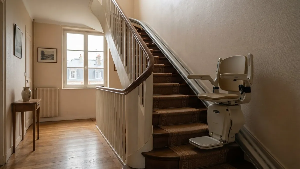 Monte-escalier au Havre (76600)