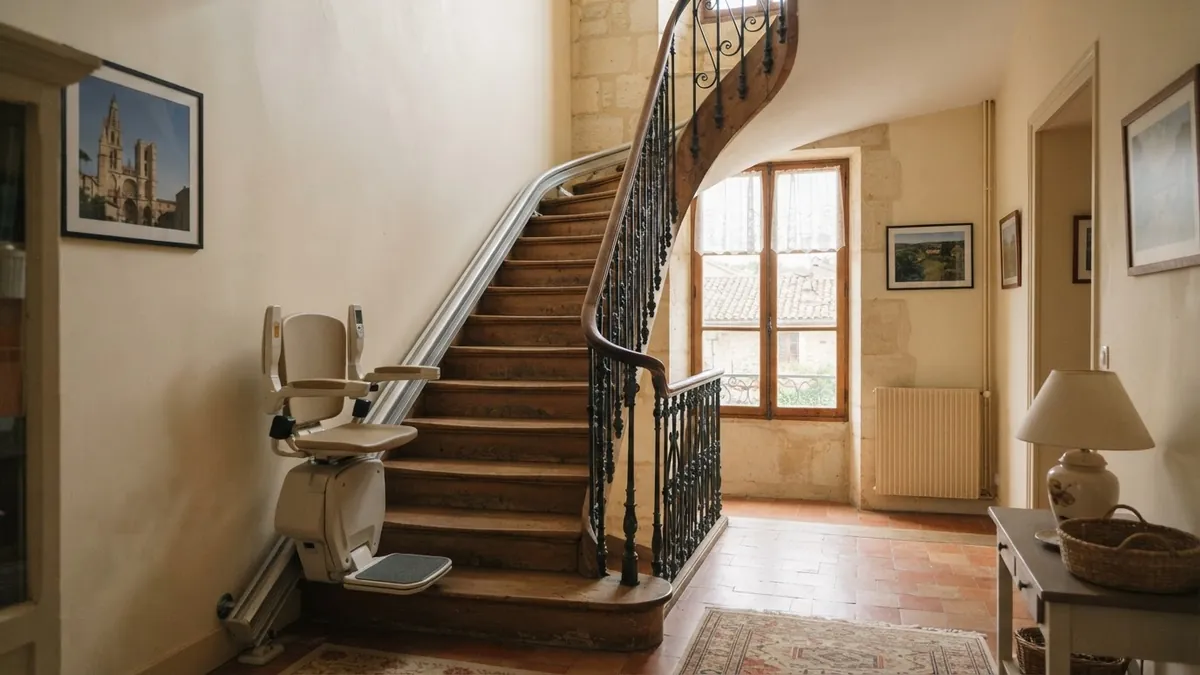 Monte-escalier à Béziers (34500)