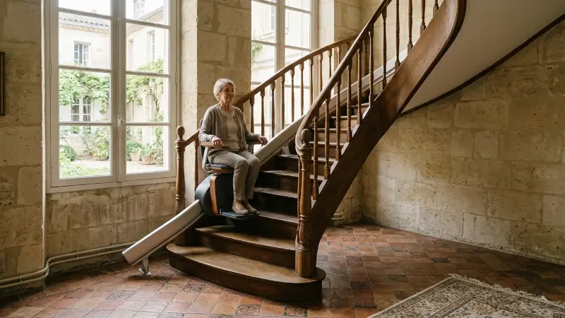 Monte-escalier à Bordeaux (33000)