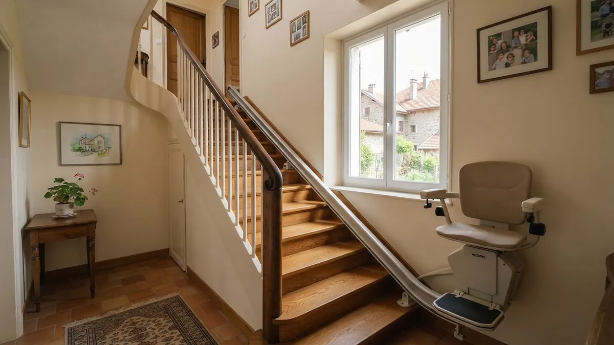 Monte-escalier à Chambéry (73000)