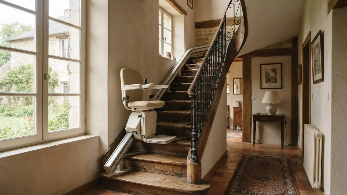 Monte-escalier à Cherbourg-en-Cotentin (50100)