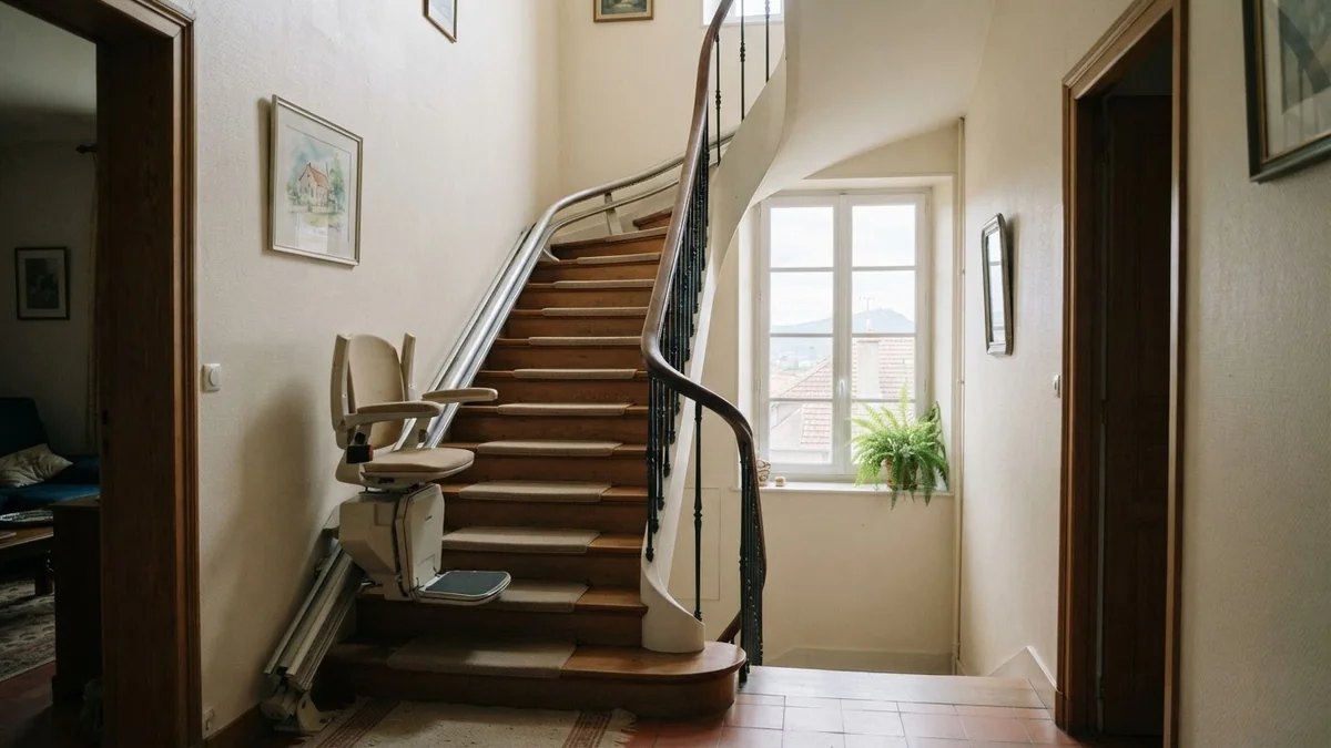 Monte-escalier à Clermont-Ferrand (63000)