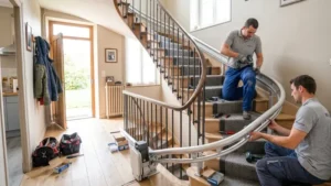 Installation d’un monte-escalier : étapes, délais et prix en France