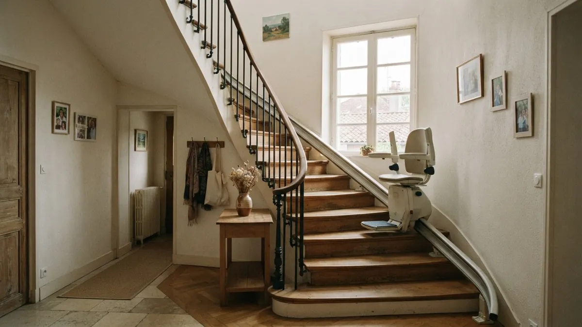 Monte-escalier à Limoges (87000)