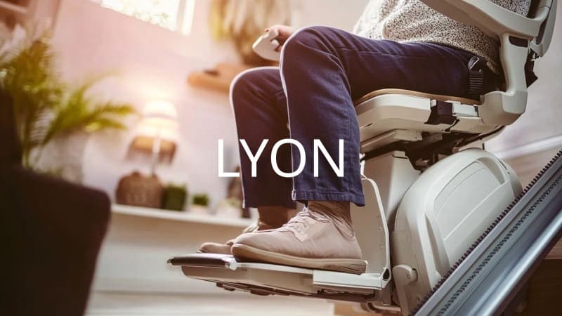 Monte escalier Lyon