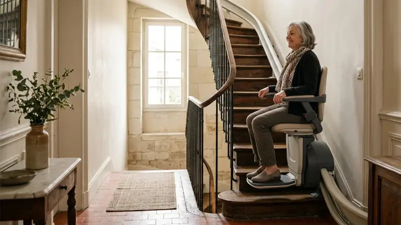 Monte-escalier à Nantes (44000)