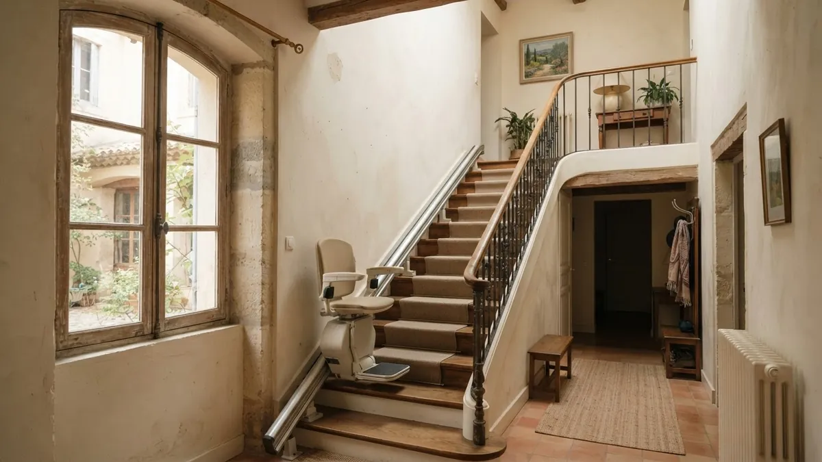 Monte-escalier à Nîmes (30000)