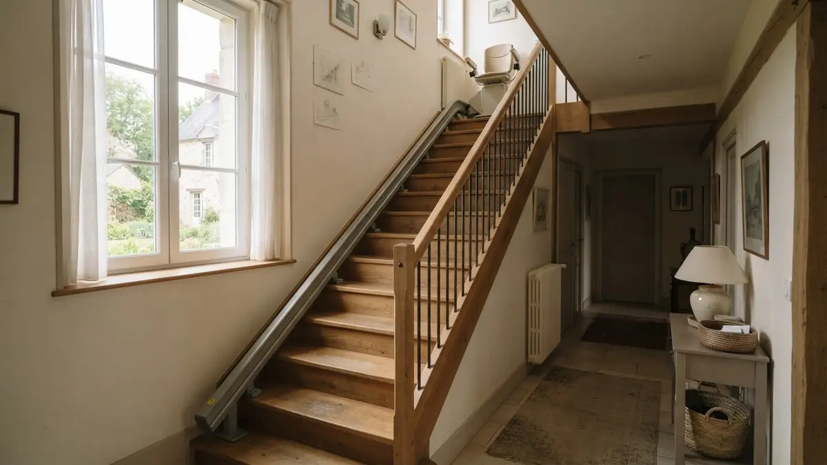 Monte-escalier à Saint-Étienne (42000)