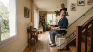 Sclérose en plaques et mobilité réduite : le monte-escalier comme solution